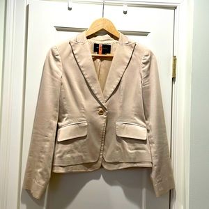 BCBG cotton blazer